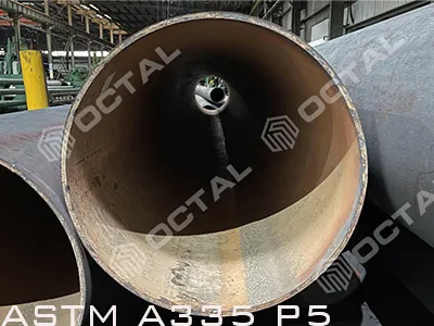 ASTM A335 P5 Alailẹgbẹ Alloy Irin Pipe